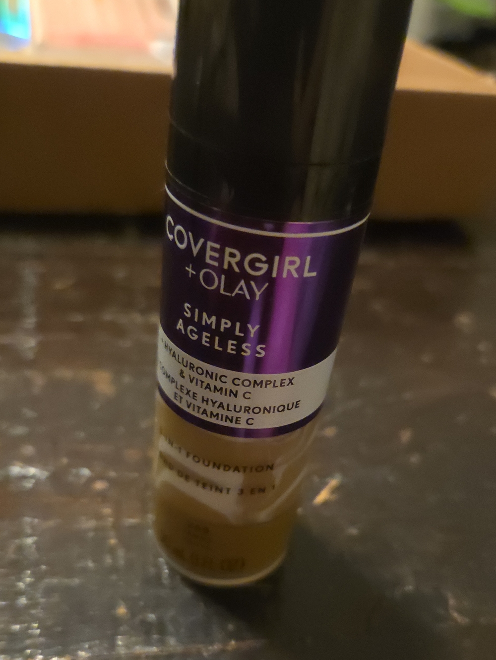 COVERGIRL Simply Ageless Foundation -3 N 1 Tawny 265 New